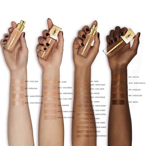 ysl le teint touche eclat foundation oily skin|YSL touche eclat cushion shades.